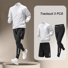2024 GYM FITNESS Men's Sets Quick Dry 1-5 Piece Outdoor Sports Jogging Pants Workout Clothes Morning Run Training Sportswear