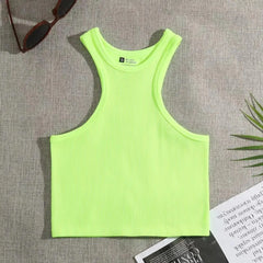2024 Women Yoga Vest Great Elasticity Gym Sports Crop Tops Fitness Workout Shirts Streetwear Tank Tops Women Clothes
