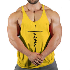 2024 new mens cotton tank tops shirt gym fitness vest sleeveless male casual bodybuilding sports man Workout clothes clothing