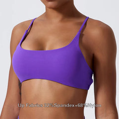 Comfort Sexy Sports Bra Gym Top Women Training Yoga Clothes Stretch Women Sports Underwear Fitness Workout Back Cross Yoga Bra