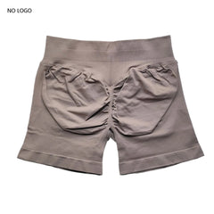 Impact Shorts Low Ribbed Band Gym Shorts Women Workout Clothes Scrunch Bum Seamless Shorts Yoga Biker Sports Shorts