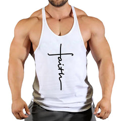 2024 new mens cotton tank tops shirt gym fitness vest sleeveless male casual bodybuilding sports man Workout clothes clothing