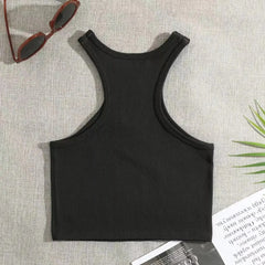 2024 Women Yoga Vest Great Elasticity Gym Sports Crop Tops Fitness Workout Shirts Streetwear Tank Tops Women Clothes