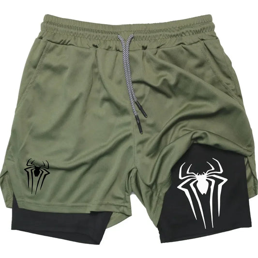 Summer Shorts Fashion And Leisure Comfortable Anime Gym Men And Women Comics Pattern Printing Fitness Trend Running Pants