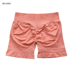 Impact Shorts Low Ribbed Band Gym Shorts Women Workout Clothes Scrunch Bum Seamless Shorts Yoga Biker Sports Shorts
