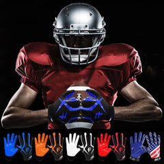 New American Football Rugby Gloves Receiver Youth Adult Men Grip Gloves for Kids Durable Breathable Flexible Drop Shipping