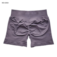 Impact Shorts Low Ribbed Band Gym Shorts Women Workout Clothes Scrunch Bum Seamless Shorts Yoga Biker Sports Shorts