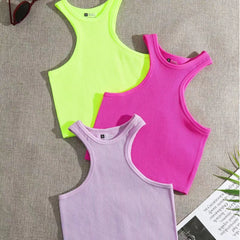 2024 Women Yoga Vest Great Elasticity Gym Sports Crop Tops Fitness Workout Shirts Streetwear Tank Tops Women Clothes