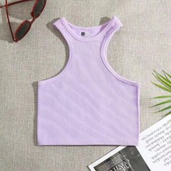 2024 Women Yoga Vest Great Elasticity Gym Sports Crop Tops Fitness Workout Shirts Streetwear Tank Tops Women Clothes