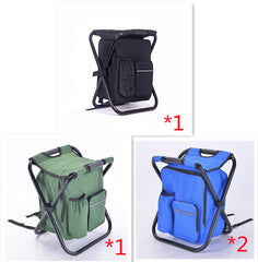 Multifunction Outdoor Folding Chair Ice Cooler Picnic Bag Camping Fishing Stool Backpacking Hunting Rest Chair