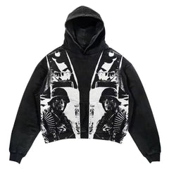 Men's Clothing Skull Hoodie Vintage