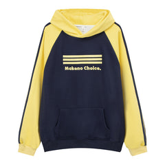 Autumn And Winter Fleece-lined Hoodie Embroidery Letter Jacket