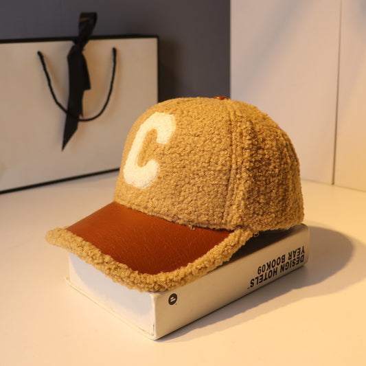 Lamb Hair Hat Female Autumn And Winter Korean Version Tide