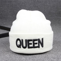 QUEEN couple winter ladies wool hat
