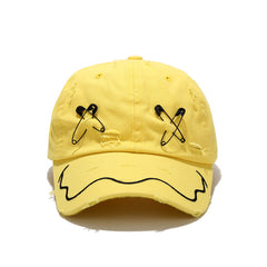 Baseball Cap Men's Trend Embroidery Shading