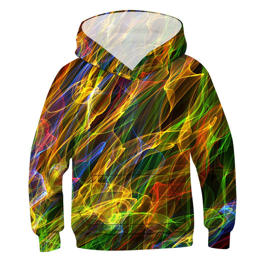 3d Vision Digital Printing Children's Hoodie