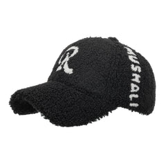 Warm Embroidered Duck Tongue Hat