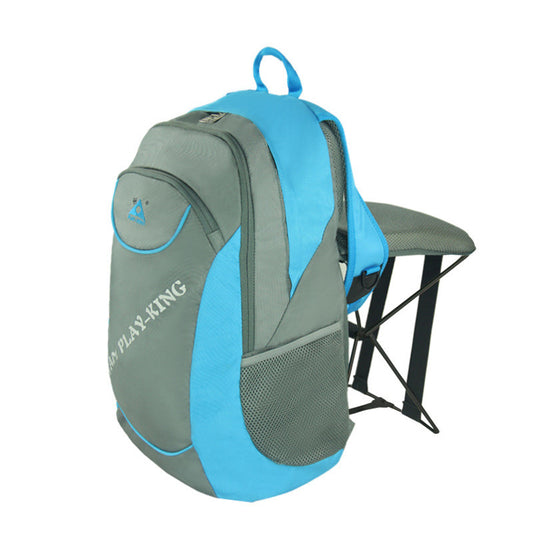 Outdoor Backpack Bag Hiking Camping Trekking Travel Shoulder Bag Multi-functional Large Capacity Camping Bag Folding Chairs