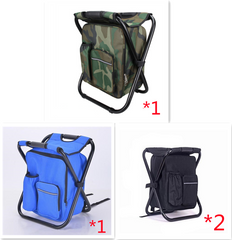 Multifunction Outdoor Folding Chair Ice Cooler Picnic Bag Camping Fishing Stool Backpacking Hunting Rest Chair