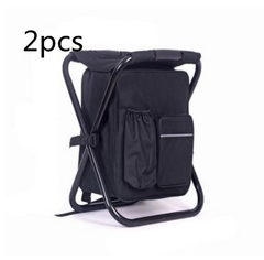 Multifunction Outdoor Folding Chair Ice Cooler Picnic Bag Camping Fishing Stool Backpacking Hunting Rest Chair