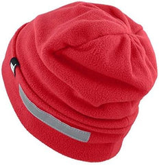 Fleece Winter Functional Beanie Hat Cold Weather-Reflective Safety for Everyone Performance Stretch