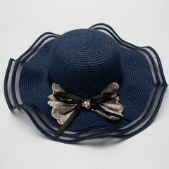 Summer Beach Straw Hat Korean Style All-match Lace