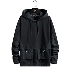 Hooded Hoodies Are Looser For Men In Spring And Autumn